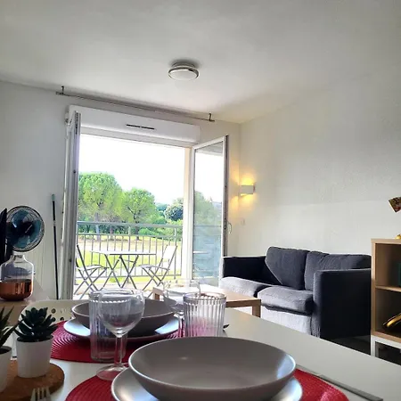 T2 - Cosy, Piscine, Vue Sur Le Golf Appartement *